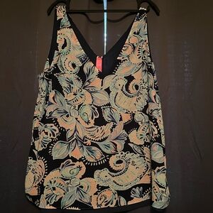 Lilly Pulitzer reversible Florin tank